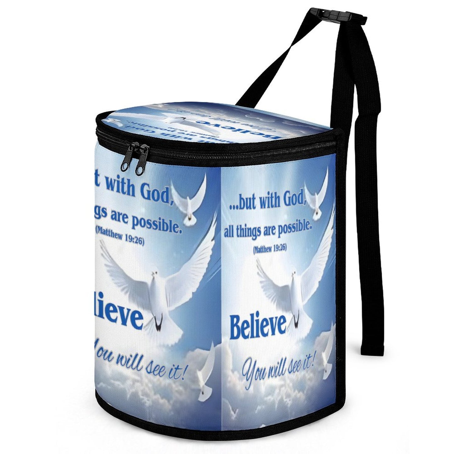 Collapsible Car Trash Bin