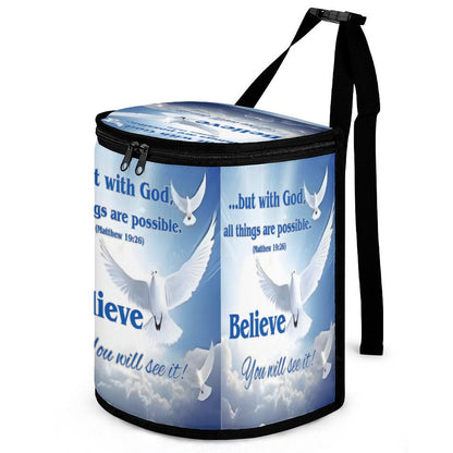 Collapsible Car Trash Bin