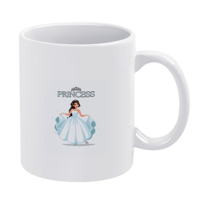 White Mug Printing (Partial Printing)