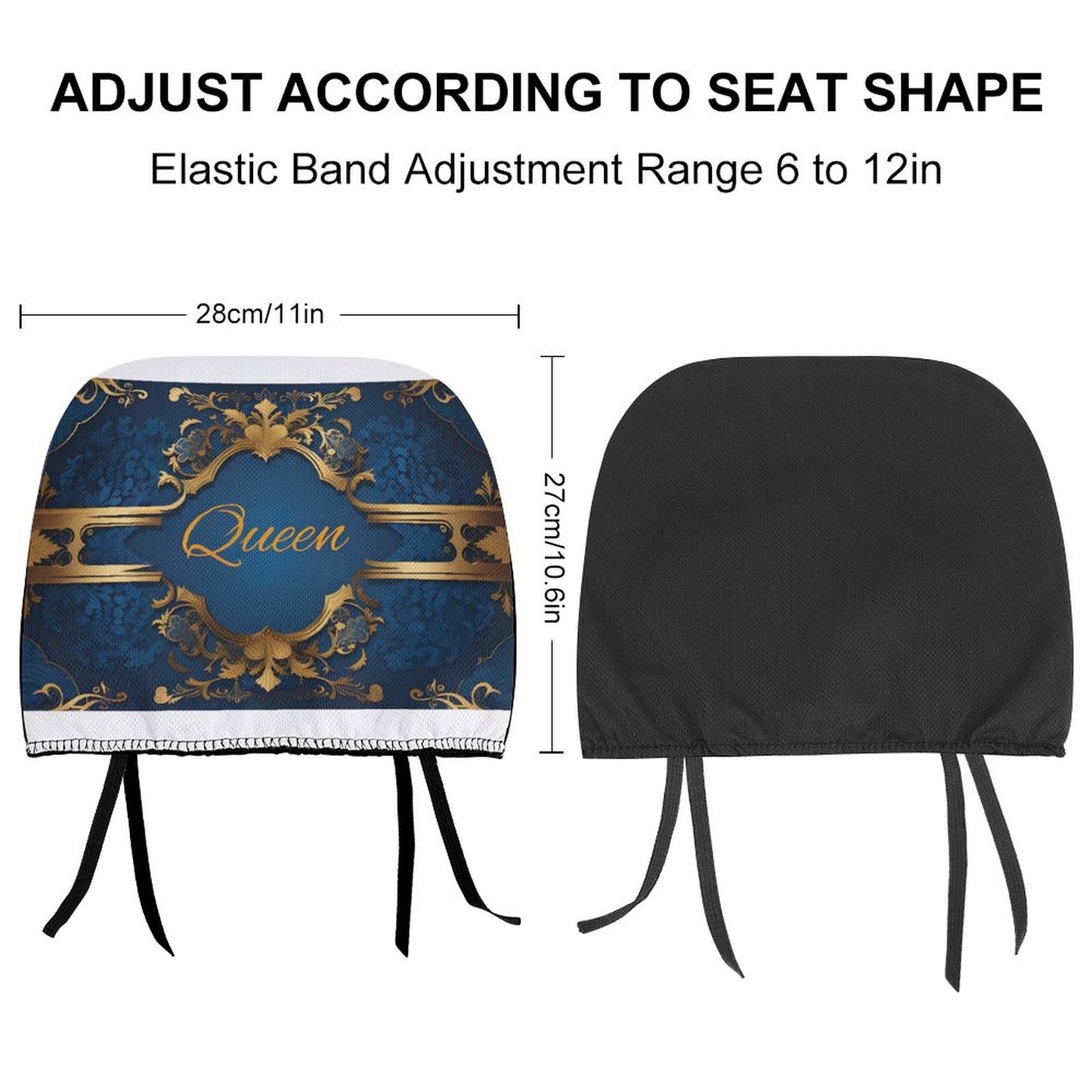 Custom Car Headrest Covers