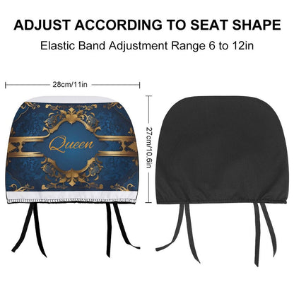 Custom Car Headrest Covers