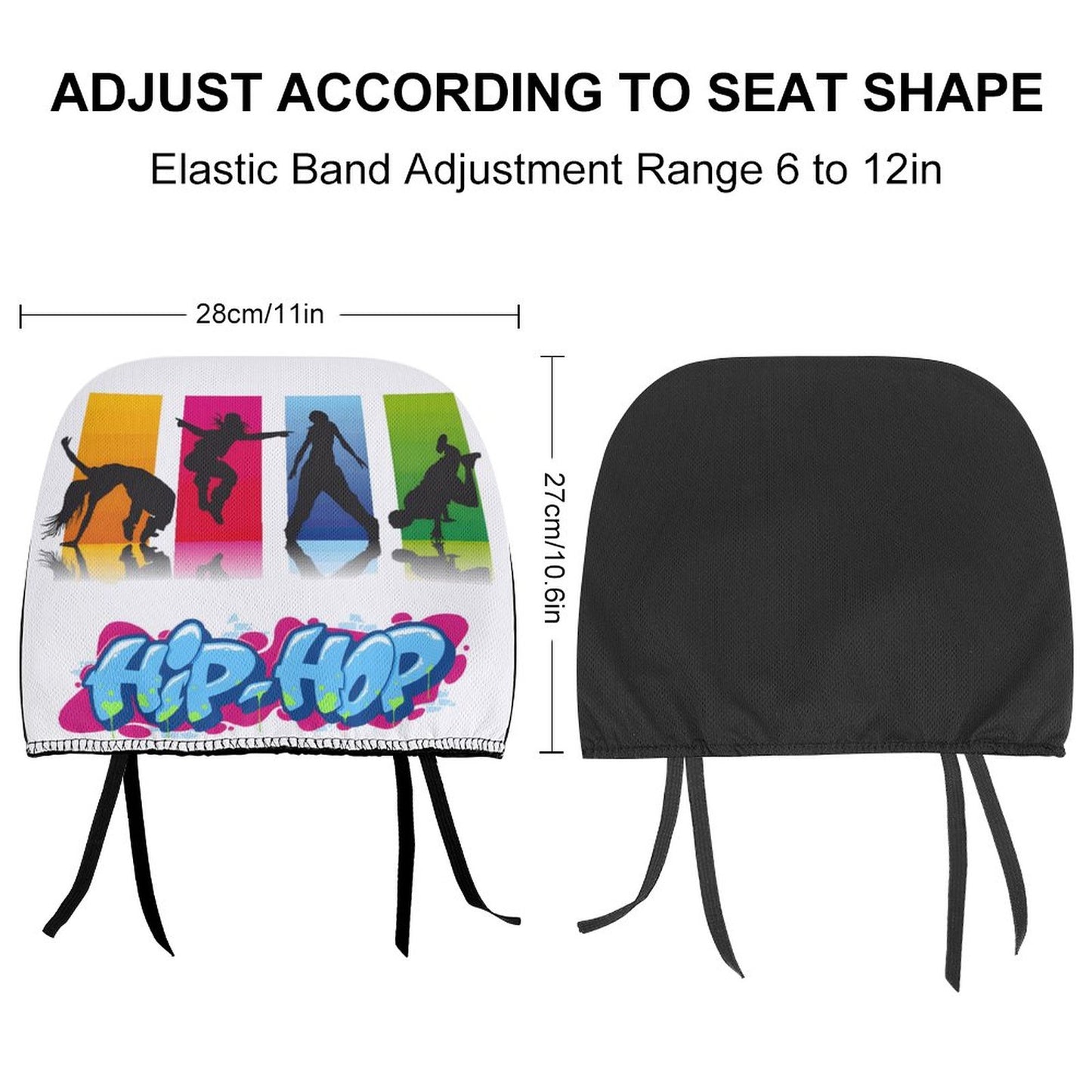 Custom Car Headrest Covers