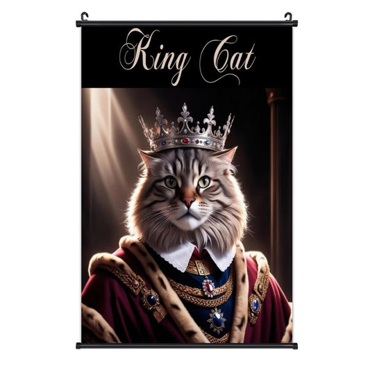 Canvas Hanging Poster with Scrolls-16"x24"/ 40x60cm
