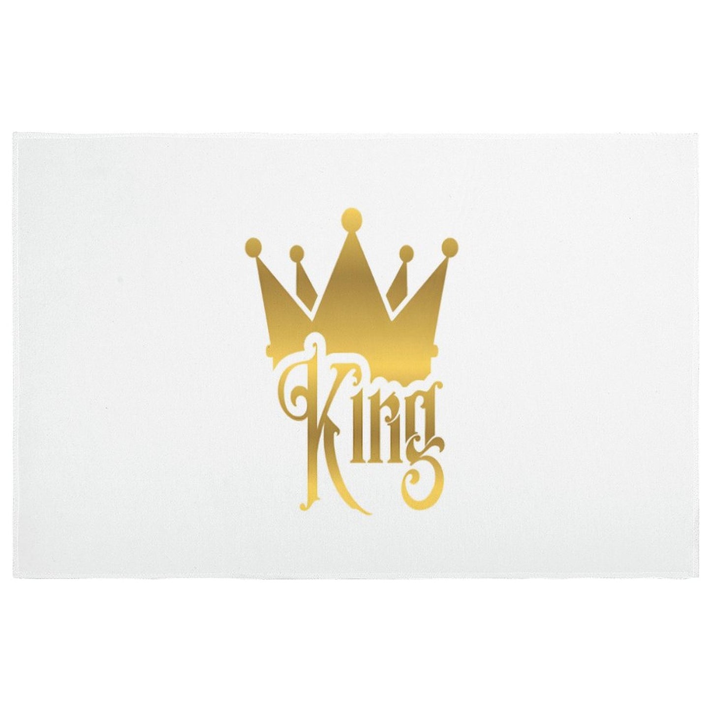 Crystal Velvet Bedroom Floor Mat