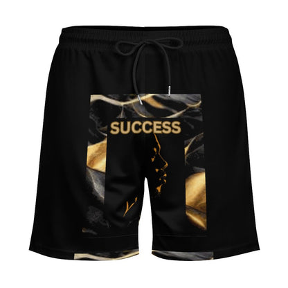 Men's Beach Shorts with 4 Pockets