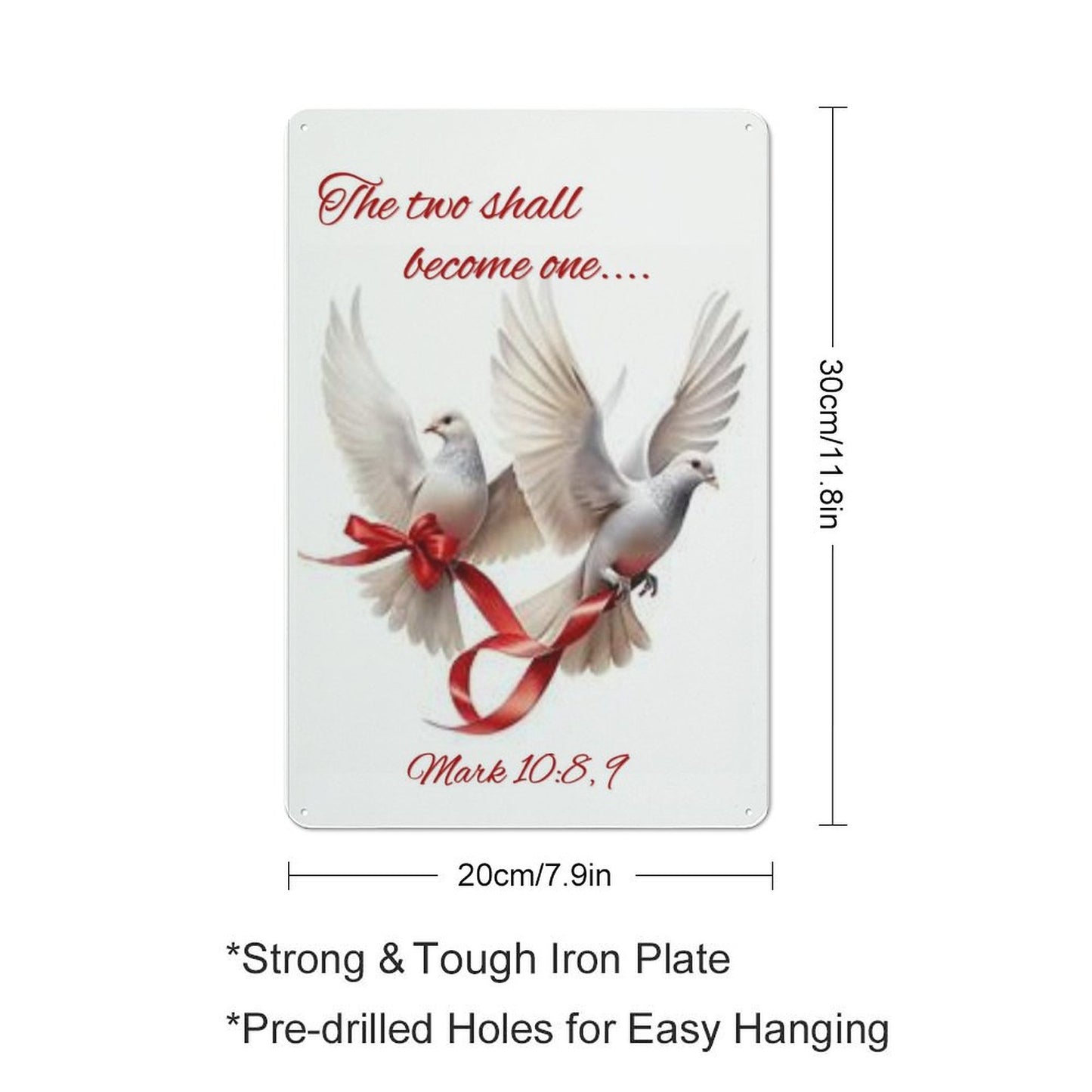 Custom Metal Signs-11.8"x7.9"