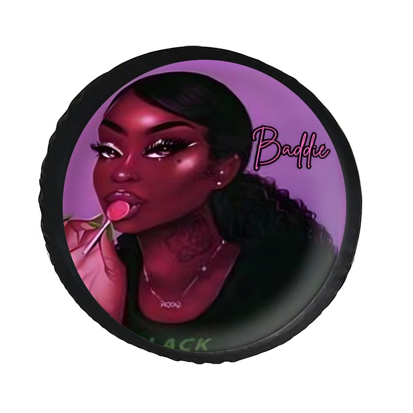 Leather Tire Cover(One-sided Printing)