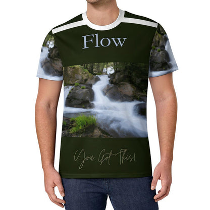 120gsm Short Sleeve All Over Print T-Shirt OMDT01 (All-Over Printing)