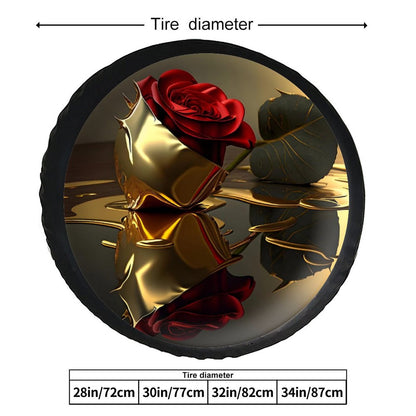 Leather Tire Cover(One-sided Printing)