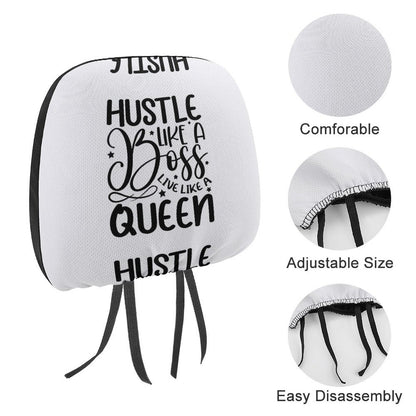 Custom Car Headrest Covers