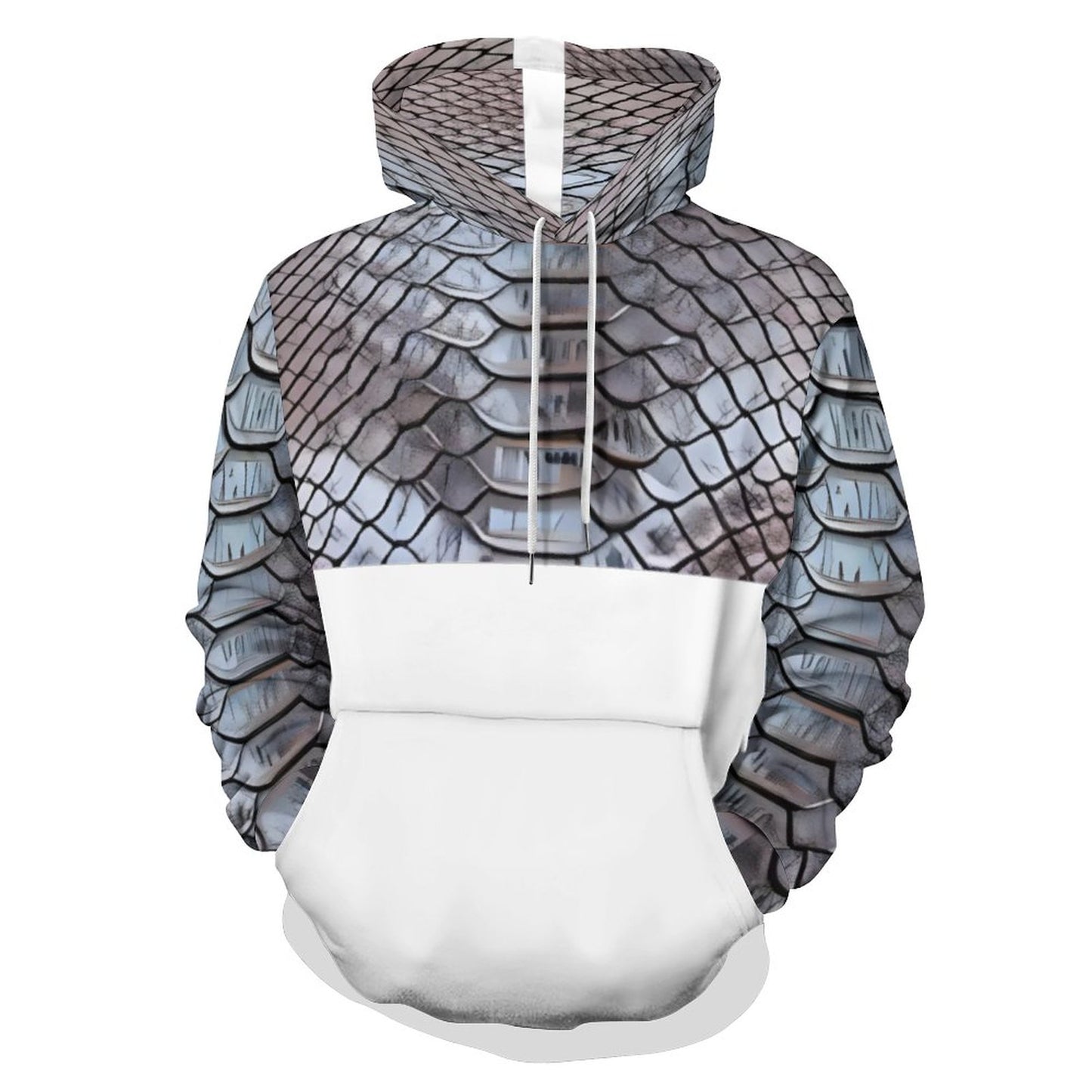 230gsm Men's Cool Hoodie with Double-layer Cap (All-Over Printing)