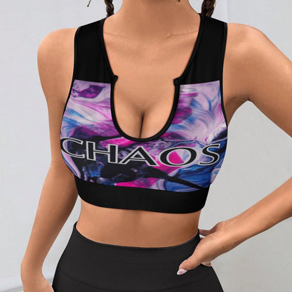 CHAOS Yoga Tank Top (black)-SMALL-2XL
