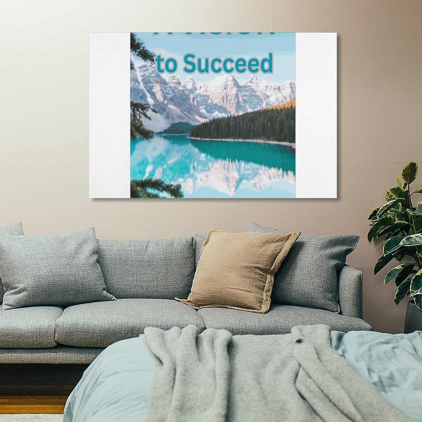 Hanging Poster (Horizontal 3:2)-12x18 inch/ 8x12 inch