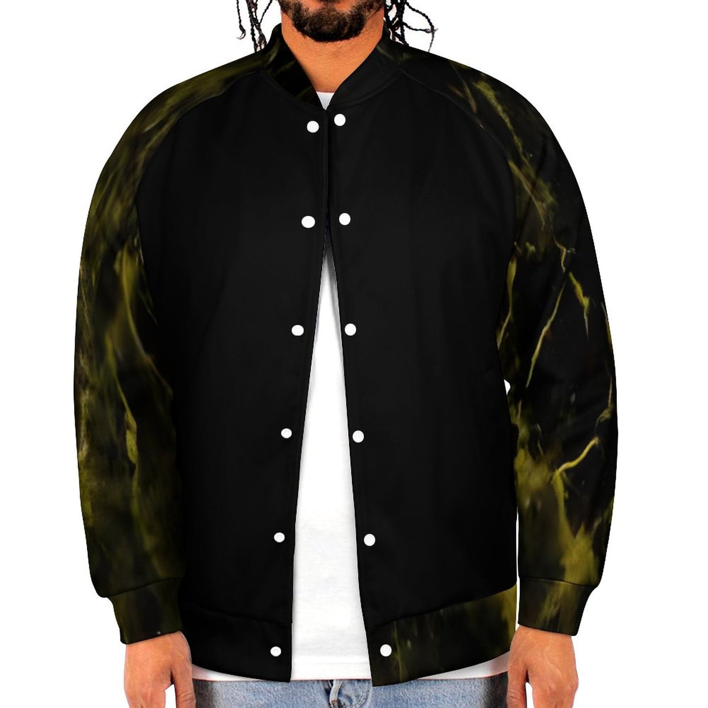 Men's Baseball Jacket (All-Over Printing)