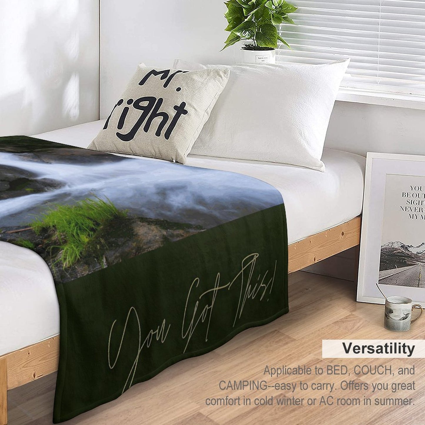 280gsm Flannel Blanket-60"x80" (Dual-sided Printing)