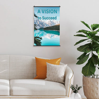 Canvas Hanging Poster with Scrolls-16"x24"/ 40x60cm