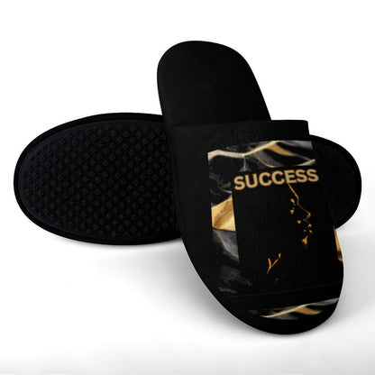 Flannel Men's Cotton Slippers