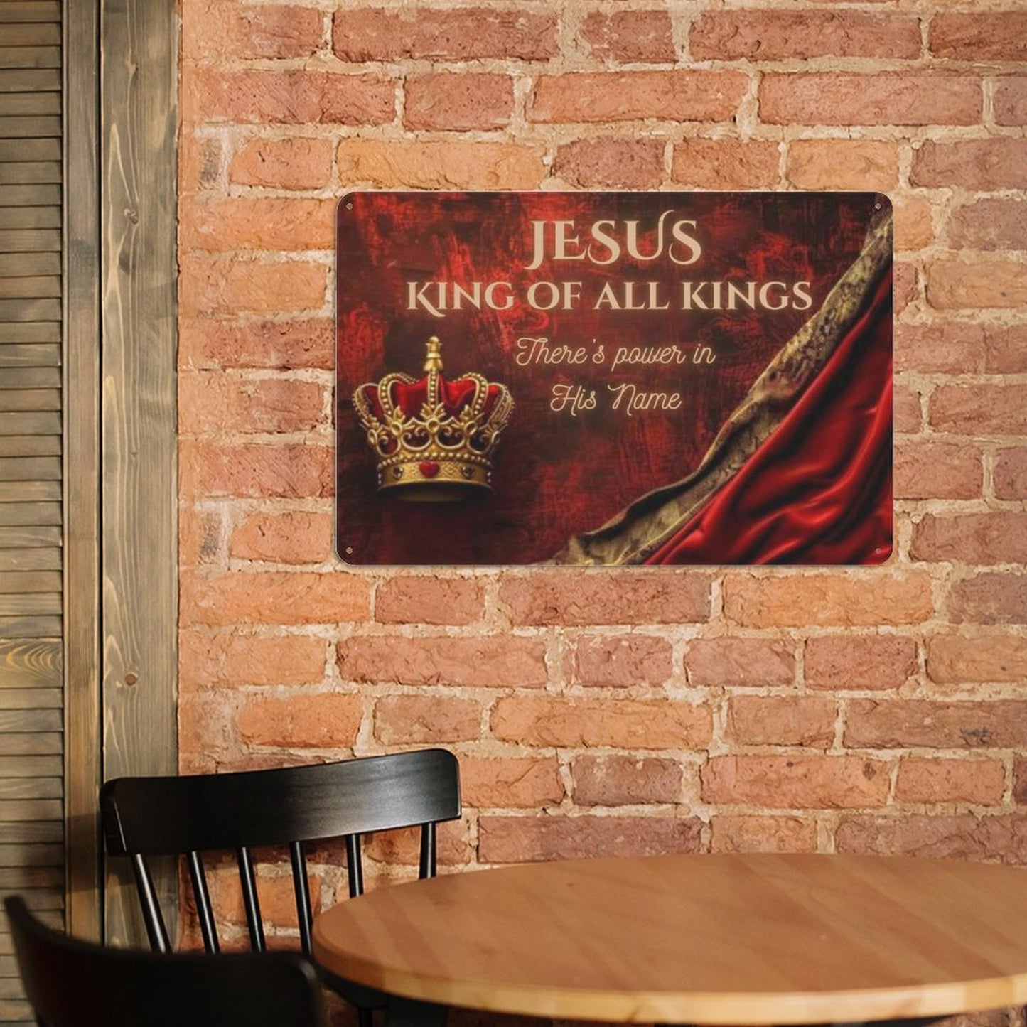 Horizontal Vintage Metal Sign-7.9"x11.8"/ 20x30cm