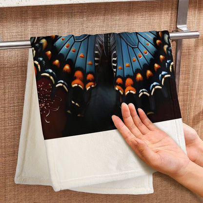 Coral Velvet Towel