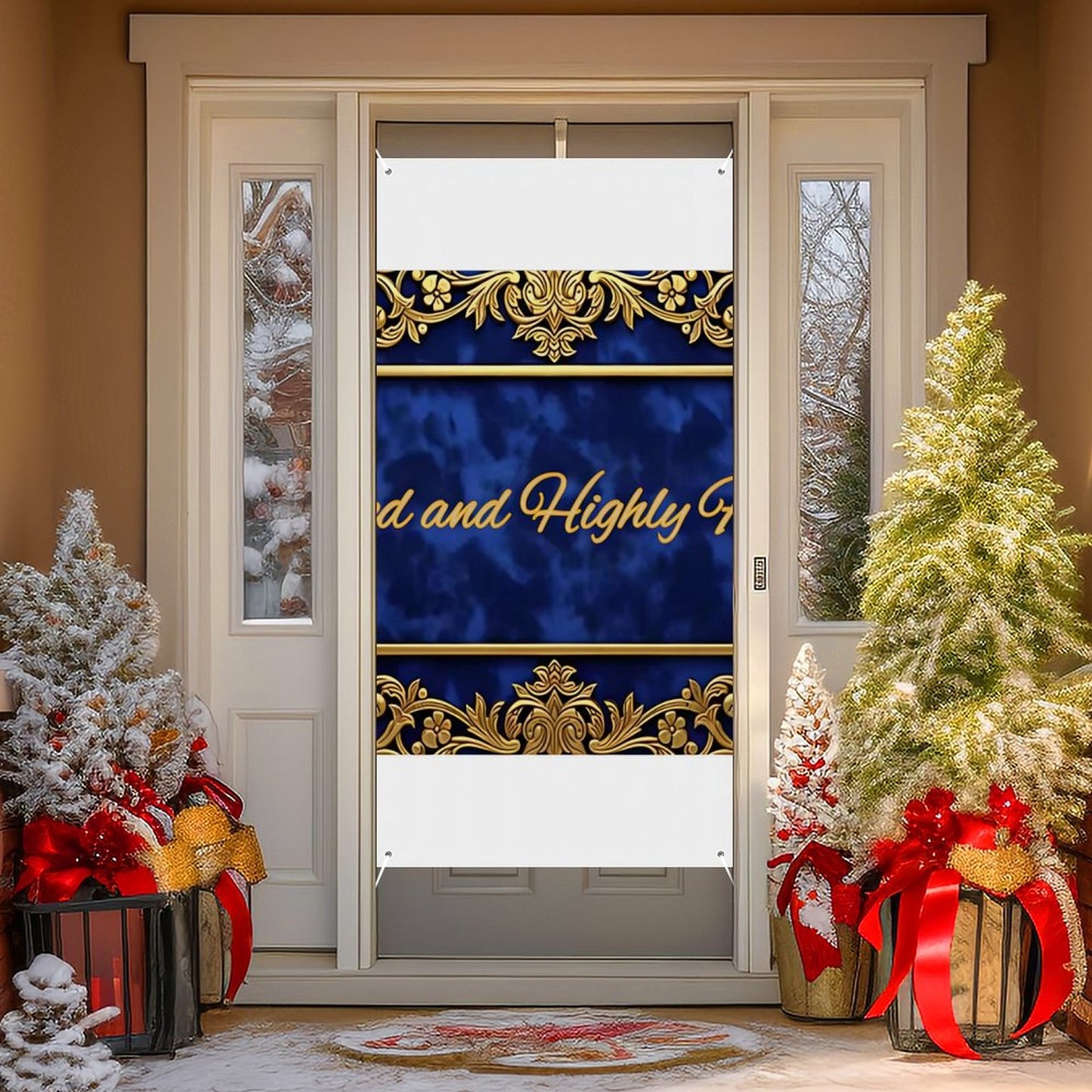 Decorative Door Curtain-35.43"×70.87 "/90x180cm