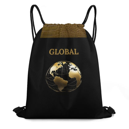 Custom Drawstring Bags with Waffle Cloth Designs
