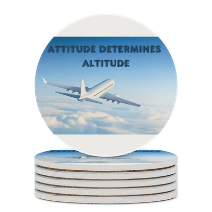 Round Ceramic Coaster