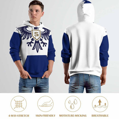 230gsm Printed Hoodie for Men (All-Over Printing)