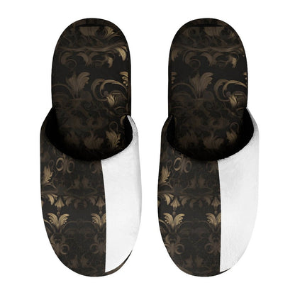 Flannel Men's Cotton Slippers