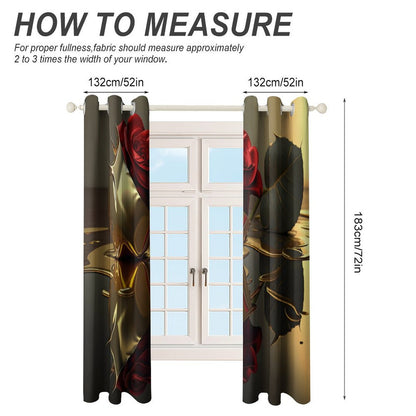 Grommet Curtain-52"x72"/ 132x183cm
