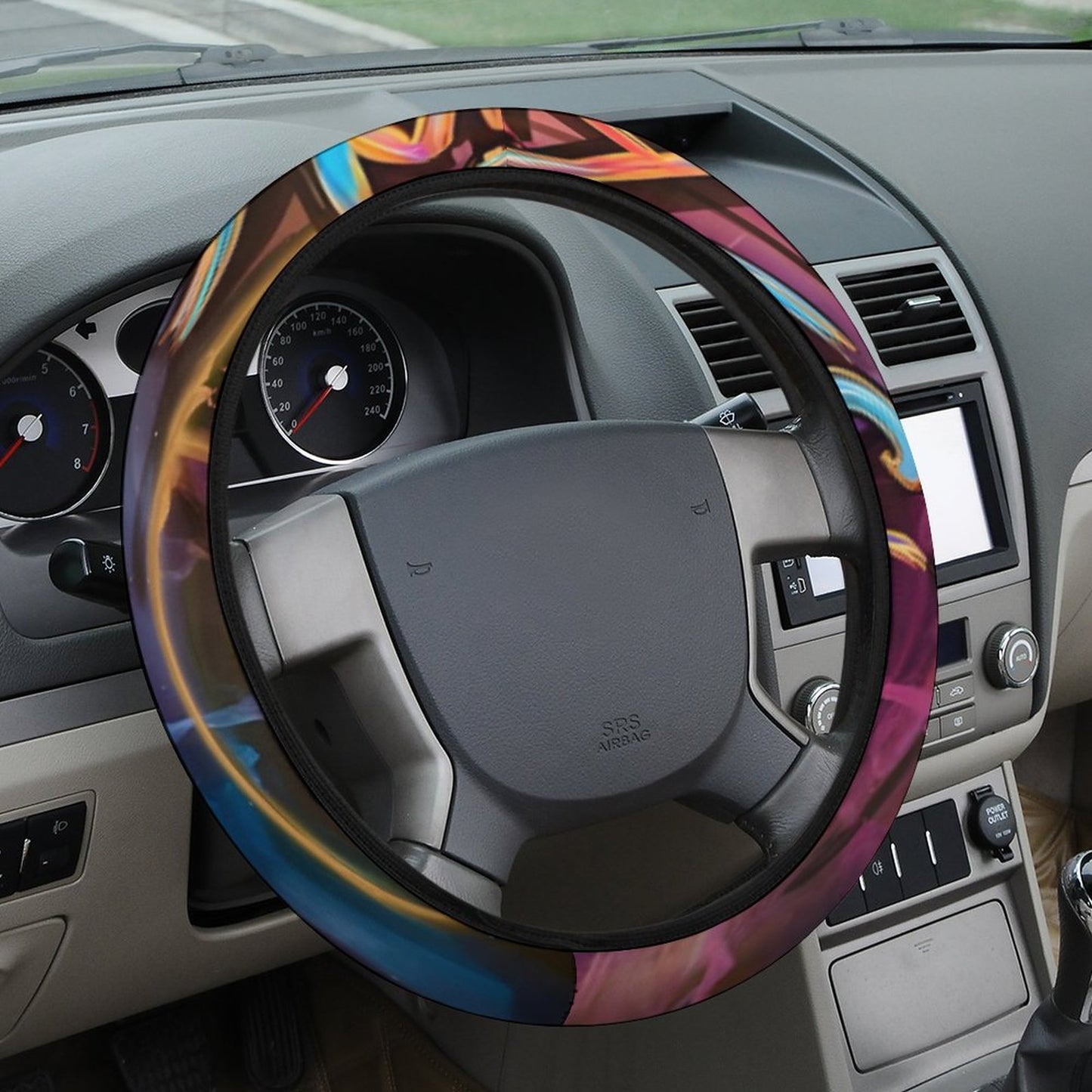 Car Steering Wheel Cover