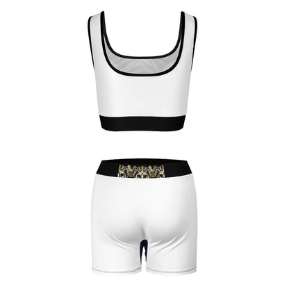 Custom Printed Yoga Workout Outfits YJ052