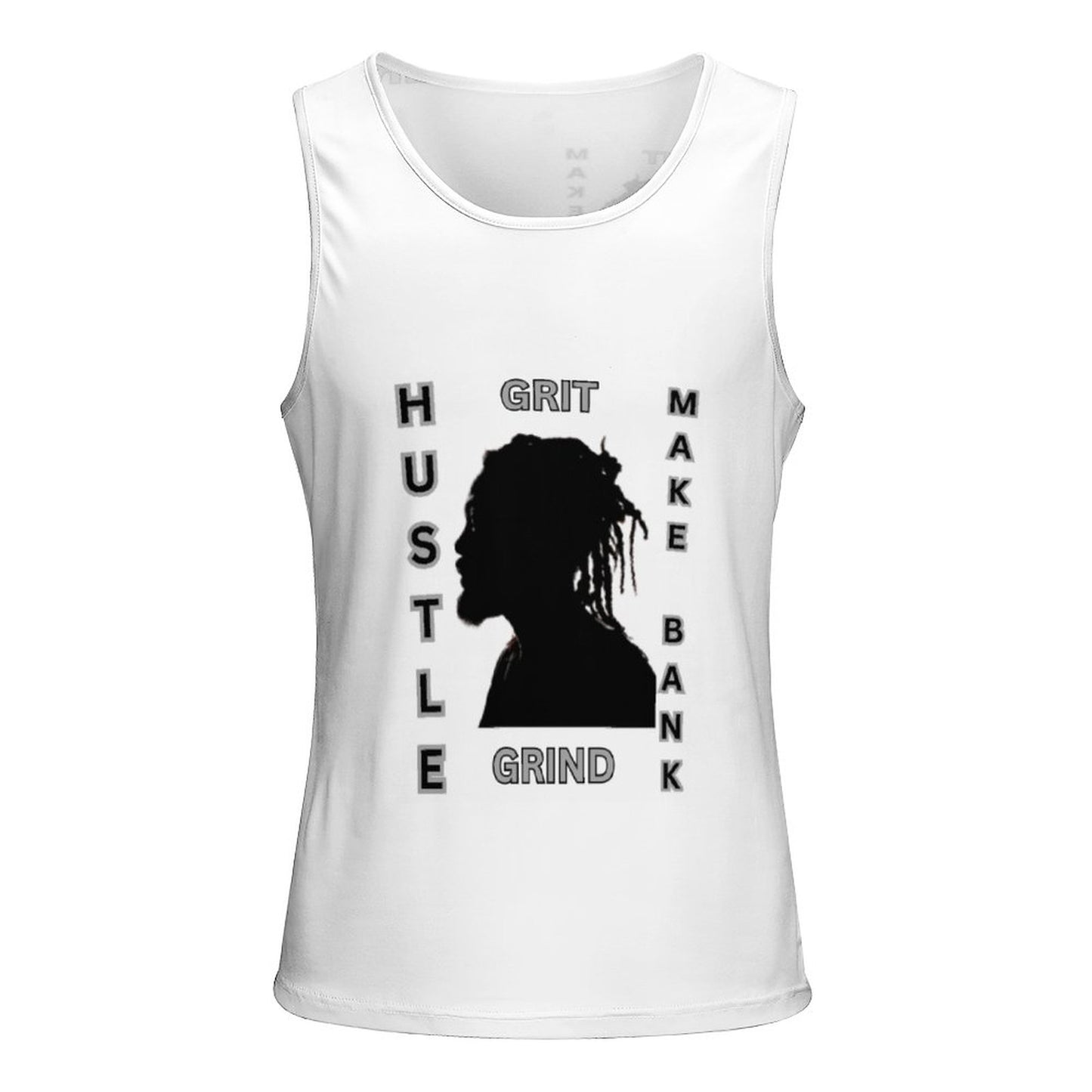 Men's Printed Vest BK (All-Over Printing)