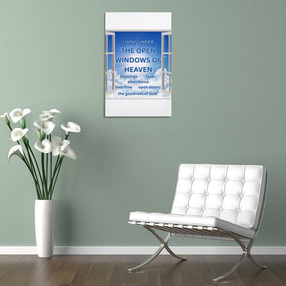 Framed Wooden Poster Hanging (Vertical 2:3)-8x12 inch