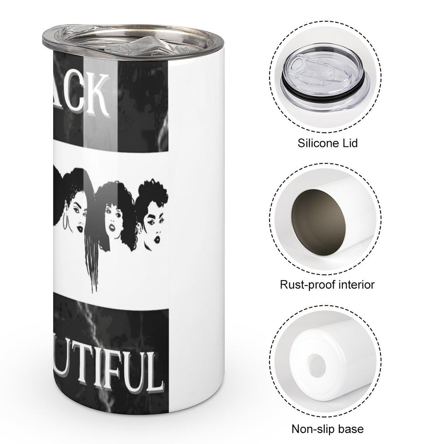 Insulated Drinking Cups with Lids
