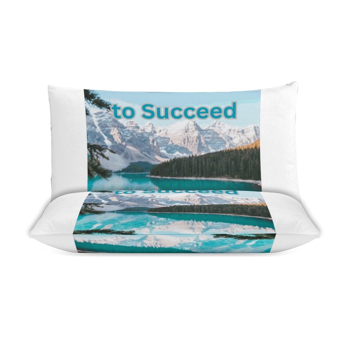 3-Piece Bedding Set-90"x90"/ 229x229cm (Dual-sided Printing)