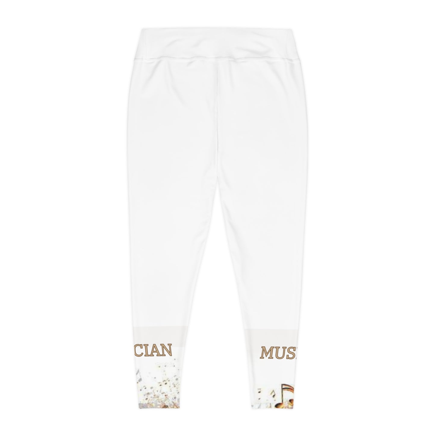 MUSICIAN In Gold Plus Size Leggings-2X-6XL