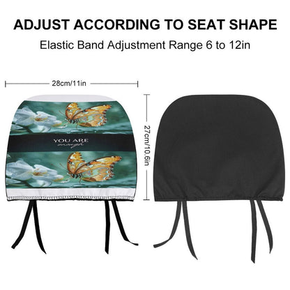 Custom Car Headrest Covers