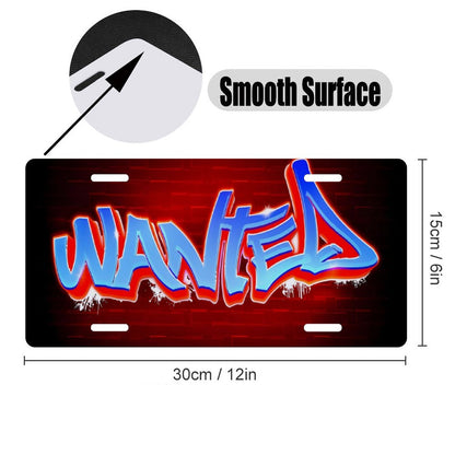 Car License Plate-11.8”x5.9”
