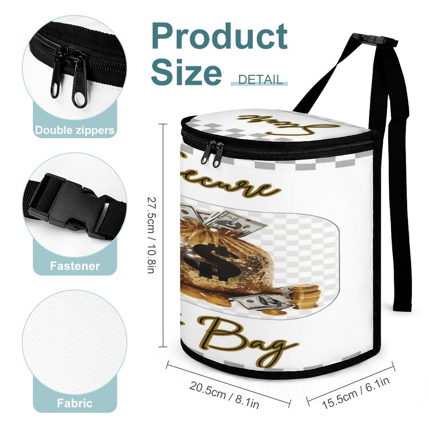 Collapsible Car Trash Bin