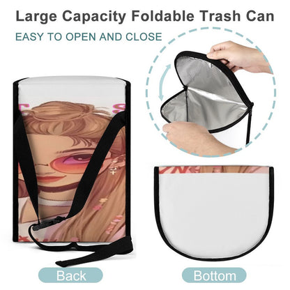 Collapsible Car Trash Bin