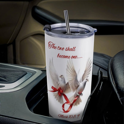 Car Travel Mug Set with Cleaning Kit (590ml/20oz)