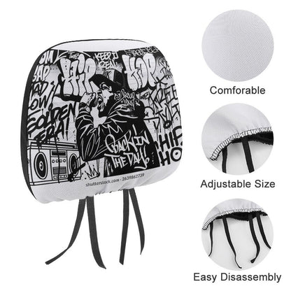 Custom Car Headrest Covers