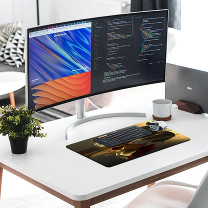 Large Desk Pad Protector without Stitched Edges-12''×24''/ 30x60cm