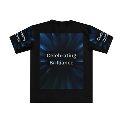 CELEBRATING BRILLIANCE UNISEX Loose T-shirt (XS-5XL) (for groups or events)