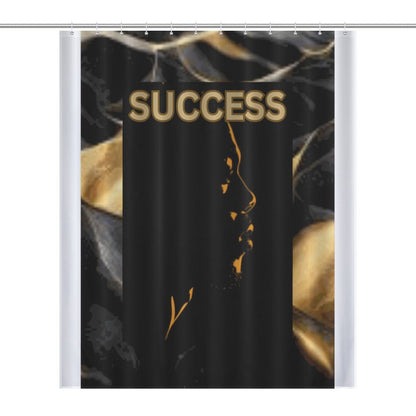 Flower Shower Curtain-66x72Inch (168x183cm)
