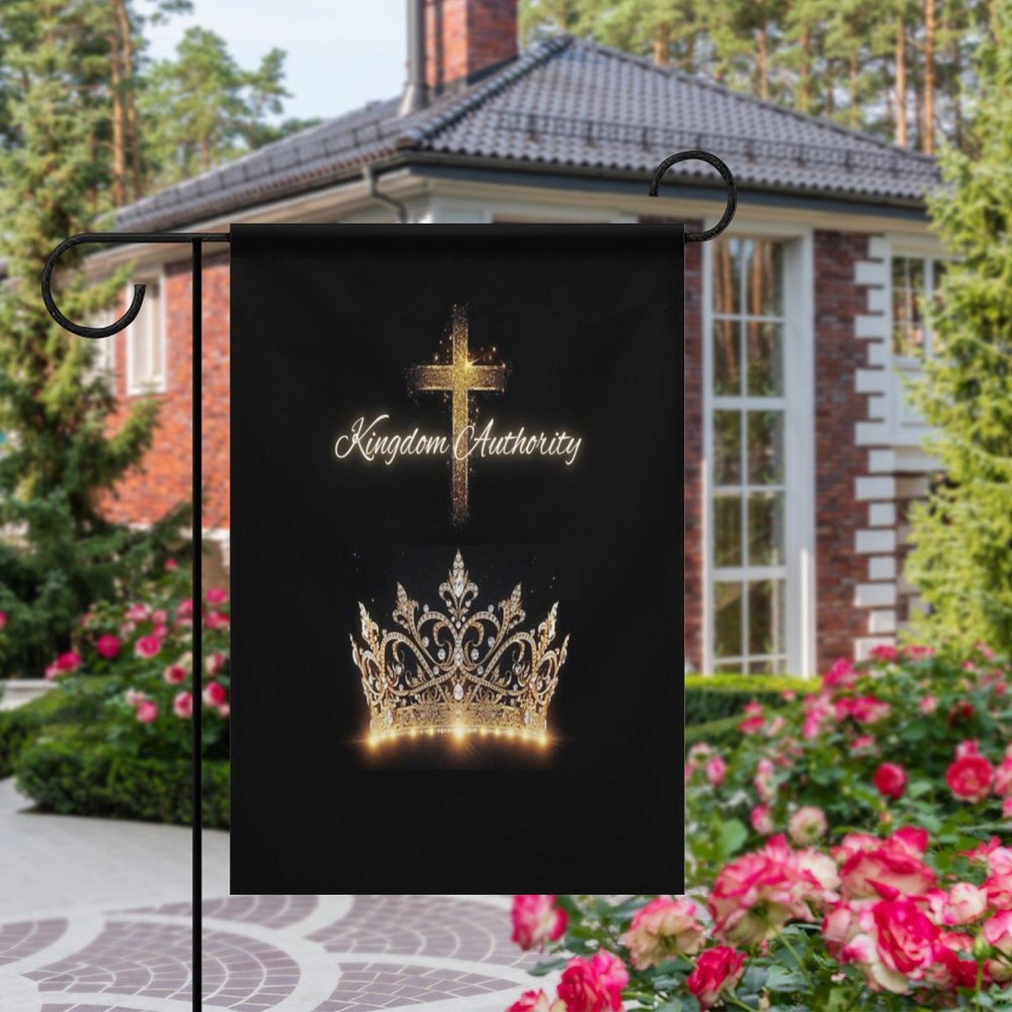 Garden Flag (2 Pics on 2 Sides)-12"x18"