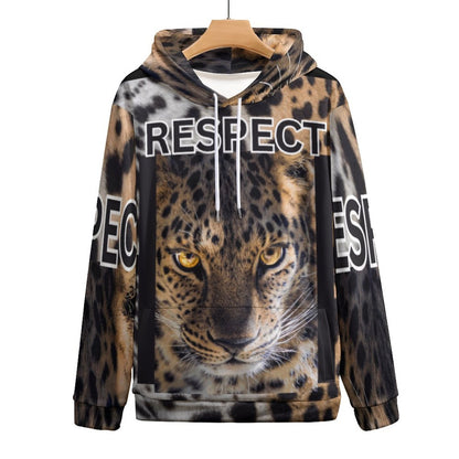 230gsm Men's Cool Hoodie with Double-layer Cap (All-Over Printing)