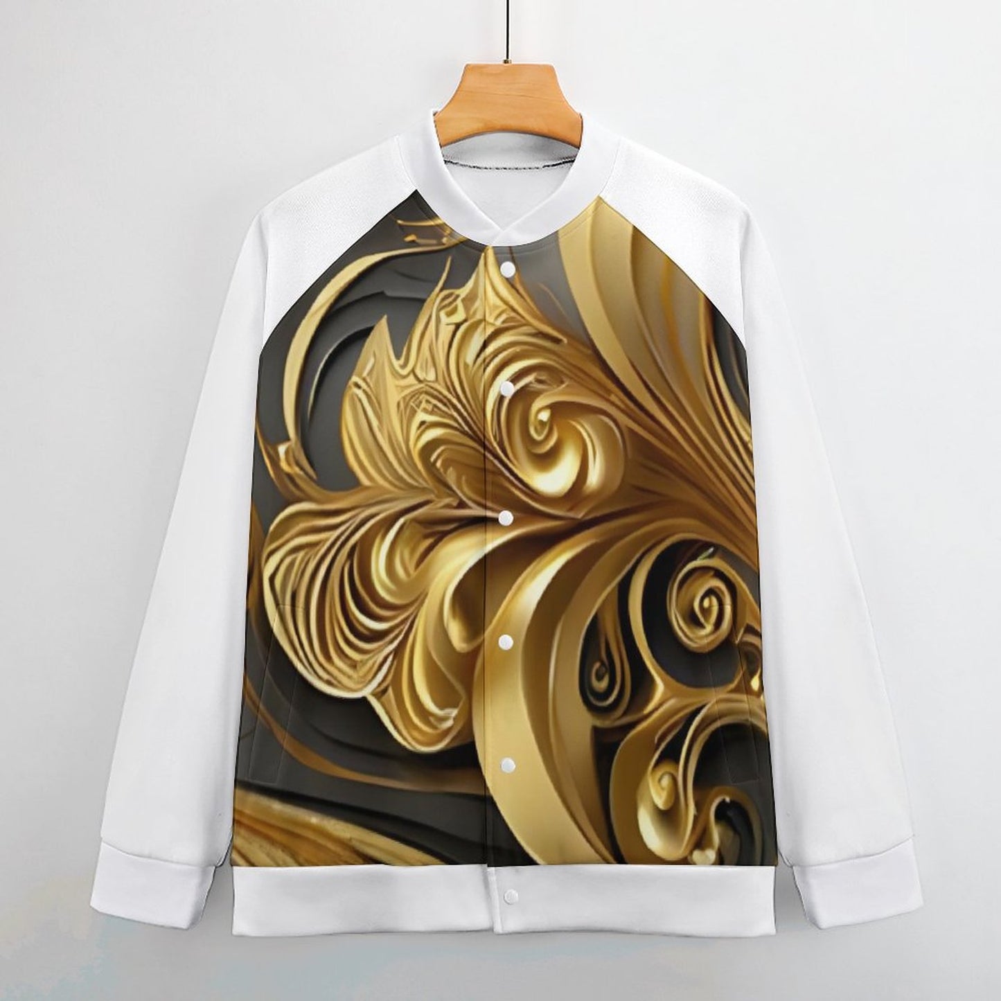 Men's Baseball Jacket (All-Over Printing)