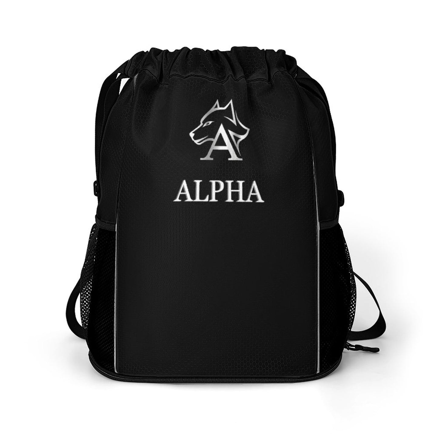 Waffle Cloth Sprots Drawstring Bag (Multi-Sites)