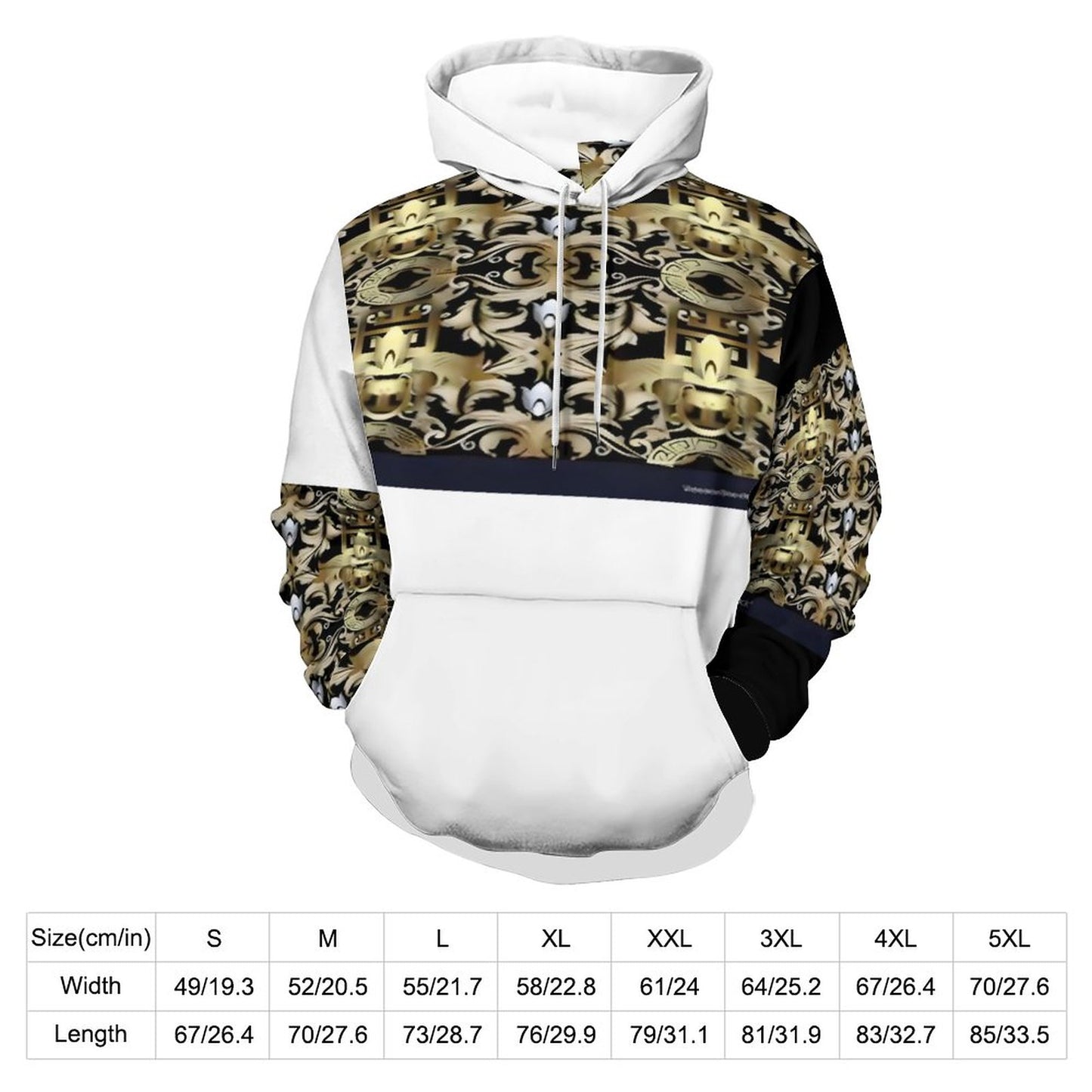 230gsm Lady Hoodie with Double-layer Cap (All-Over Printing)